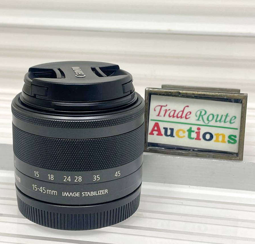 Canon EF-M 15-45mm f/3.5-6.3 IS STM Lens (Graphite Black)
