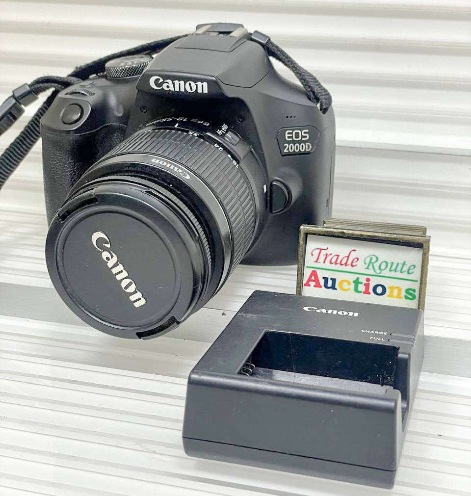Canon 2000D DSLR Lens Kit  with Canon 18-55 Lens