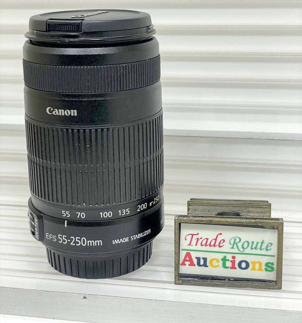 Canon EF-S 55-250m IS ii (Image Stabilizer) Lens for Canon DSLR Cameras
