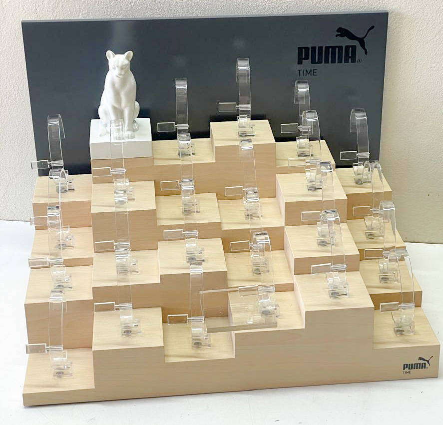 Watch Display Stand - Puma brand - 23-Watch Display Rack