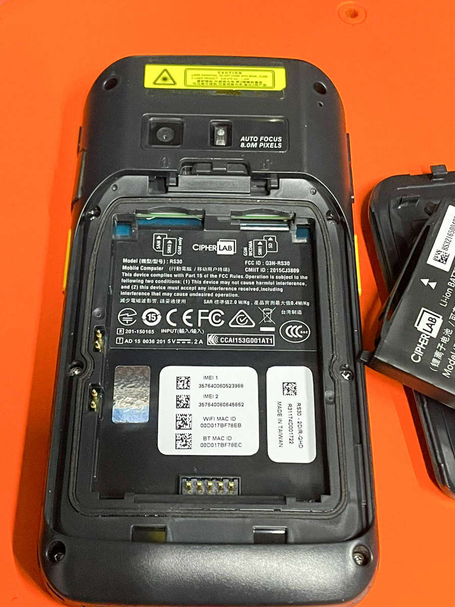 CipherLab RS30 Barcode Scanner Handheld Computer Android Rugged Phone
