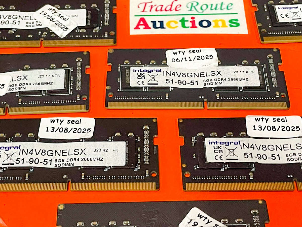 8GB DDR4 2666MHz PC4 1.2V 260-Pin Laptop Notebook RAM Memory [ integral IN4V8GNELSX ]