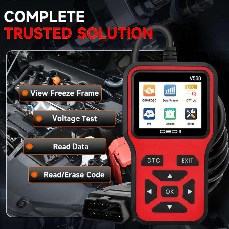 2025 OBD2 Scanner OBDII Car Fault Detector Scanner Diagnostic for Most Car Models
