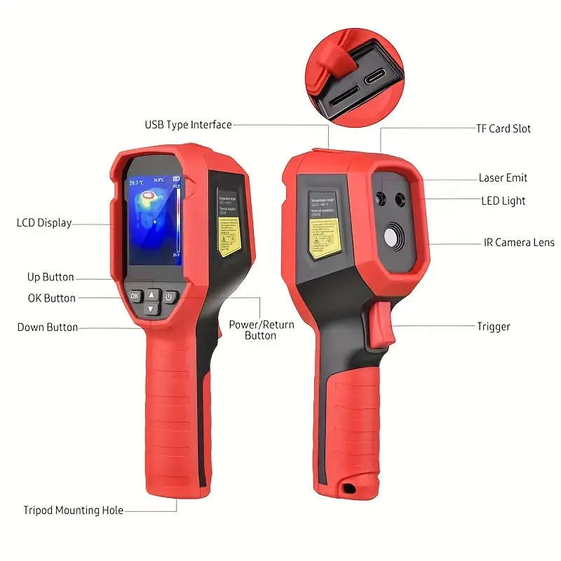 UNI-T Industrial Infrared Thermal Imaging Handheld Thermal Camera