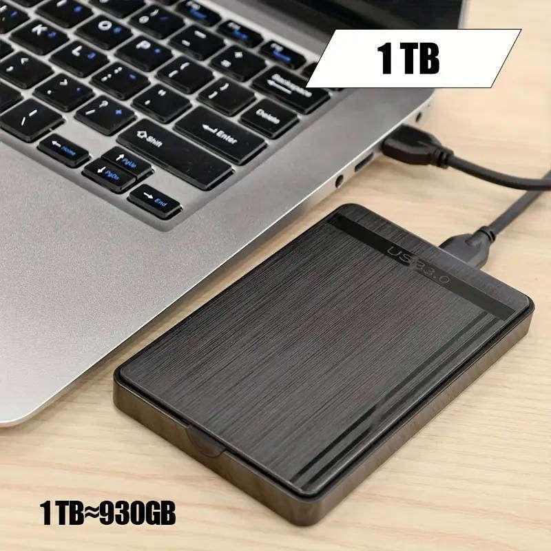 1 TB Seagate HDD with USB-C 3.1 External Case (1000 GB)