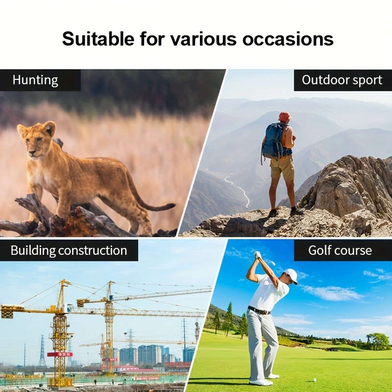 Golf Rangefinder With Angle Switch 600 Yards For Golfing Hunting