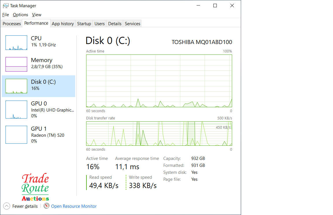 Dell INSPIRON 15 3576 | Intel Core i7 8550U 8th Gen 1.8GHz | 8GB RAM | 1TB HDD | 15.6" LAPTOP