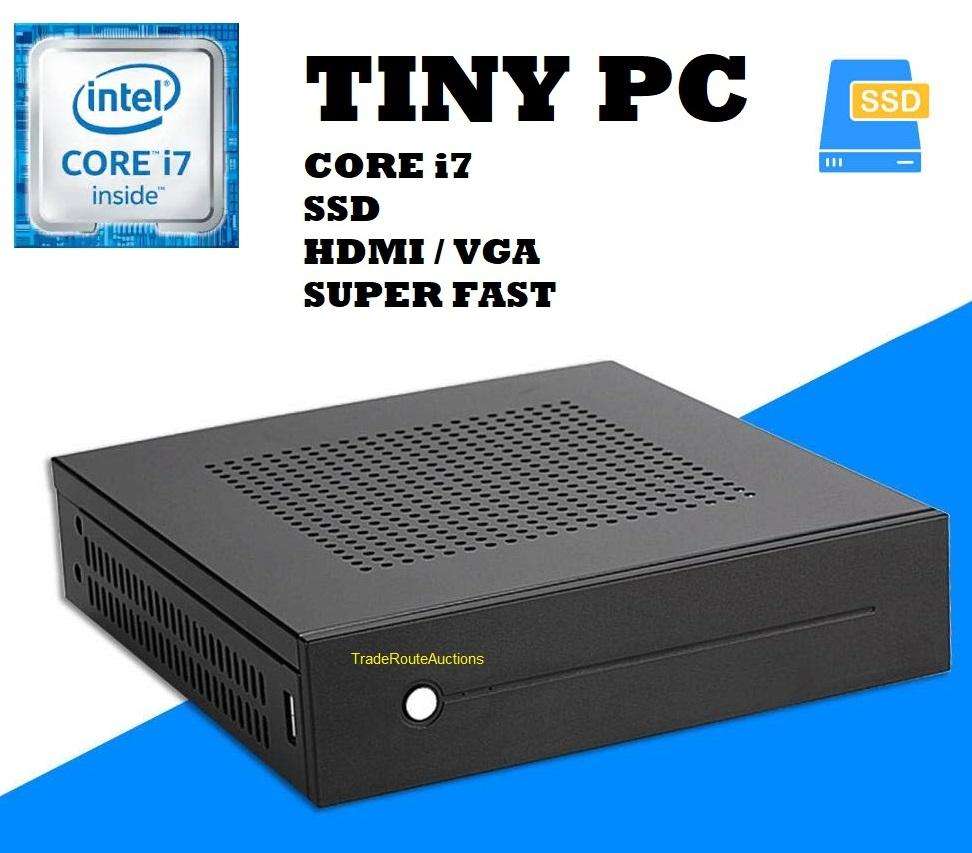 Micro Desktop PC | Core i7 2.5Ghz | 16GB RAM | 256GB SSD - HDMI - WiFi