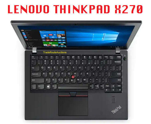 LENOVO THINKPAD X270 LAPTOP | THIN & SLIM | CORE i5 7th Gen 2.6GHz | 8GB RAM | 256GB SSD