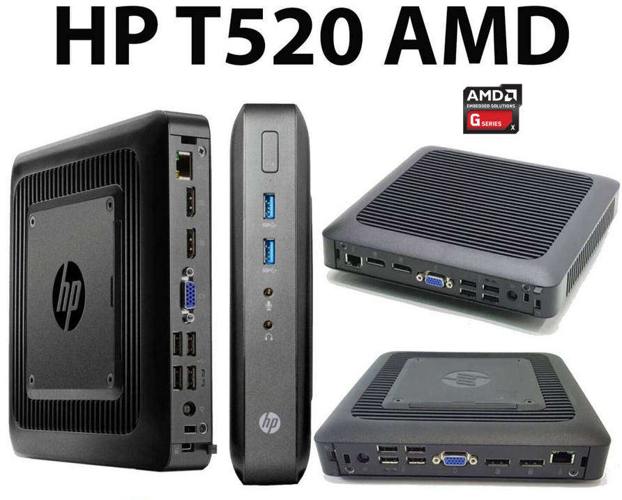 HP T520 Thin Client Desktop Computer