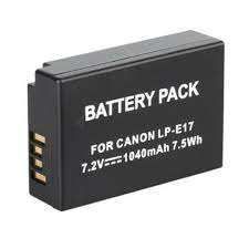 LP-E17 Replacement Battery for Canon 77D M3 M5 200D 250D 750D 760D 800D Cameras
