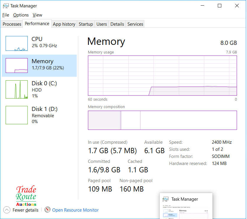 Dell Inspiron 3580 i7 8565U 8th Gen 8GB RAM 1TB HDD 15.6 inch Laptop
