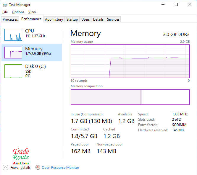 HP PROBOOK 4520s Laptop | Core i5 M460 2.53GHz, 3GB RAM, 480GB SSD