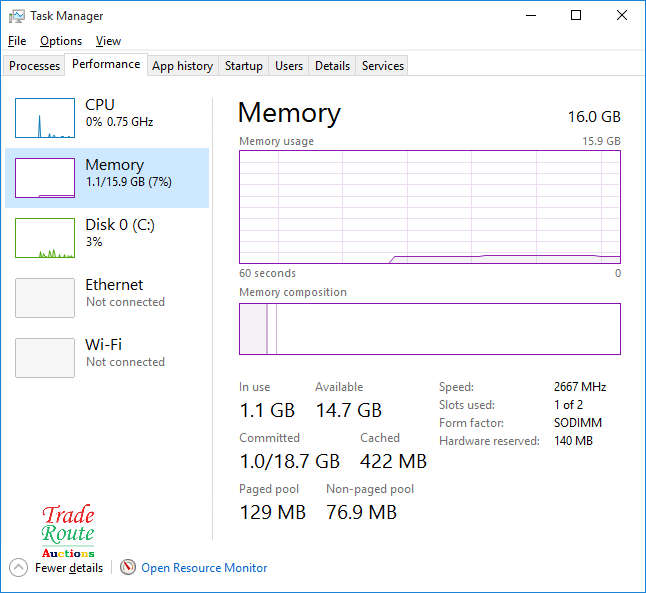 High Spec - Mecer Jupiter H310 MINI PC Intel Core i7-9700 9th Gen 3.00GHz 16GB RAM 1TB HDD