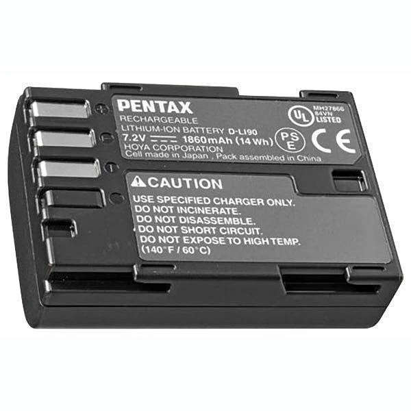 Pentax D-Li90 Rechargeable Lithium-Ion Battery for Digital Camera