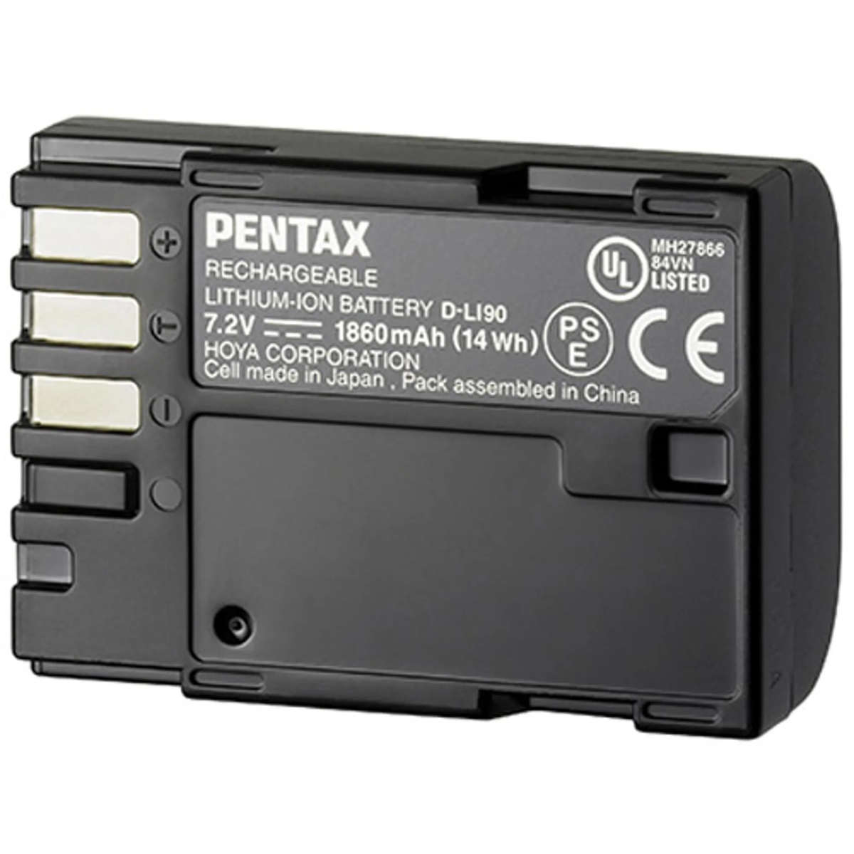 Pentax D-Li90 Rechargeable Lithium-Ion Battery for Digital Camera