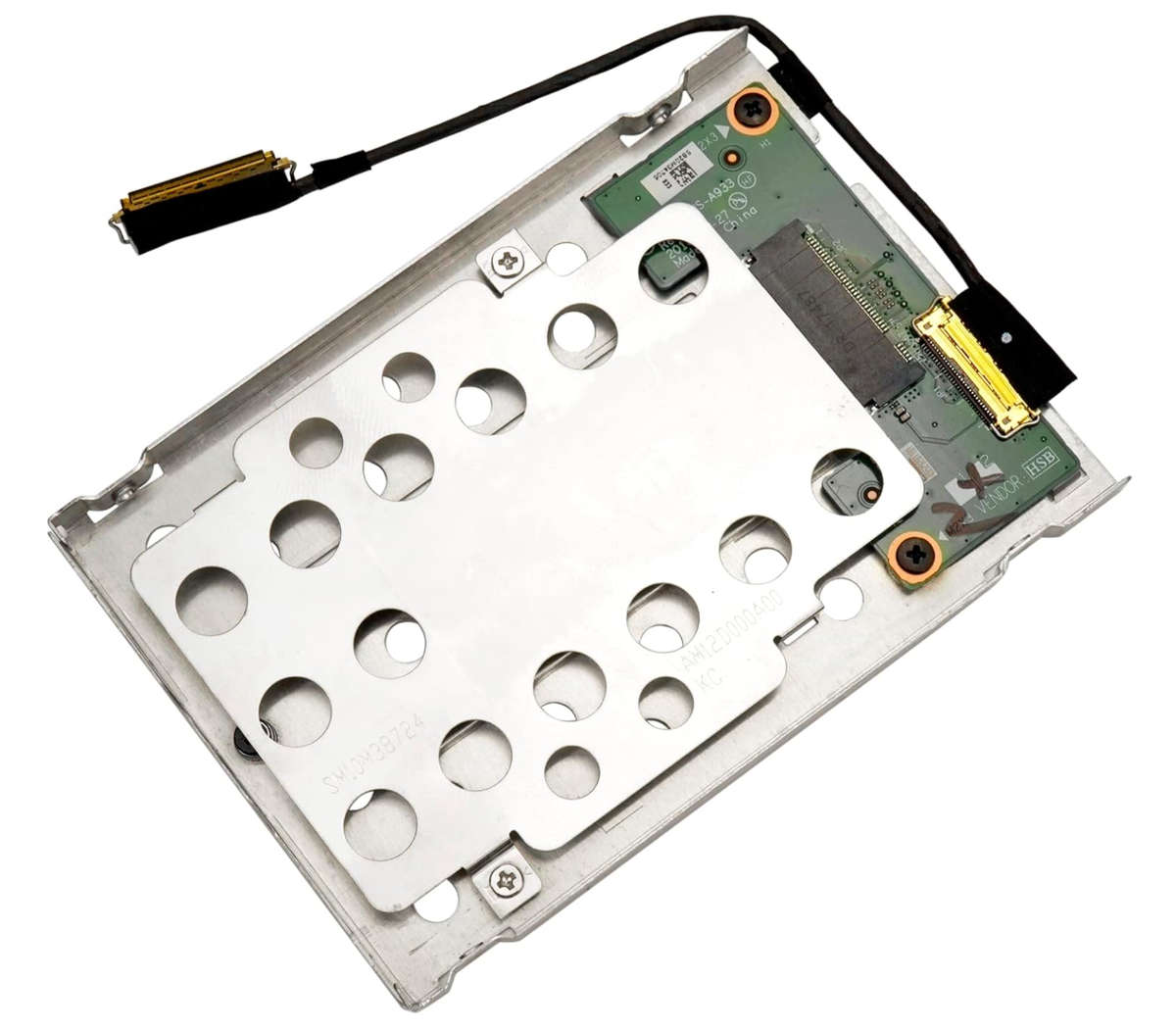 Lenovo ThinkPad T470 T480 SSD NVMe M.2 Adapter Caddy with cable 01AX994