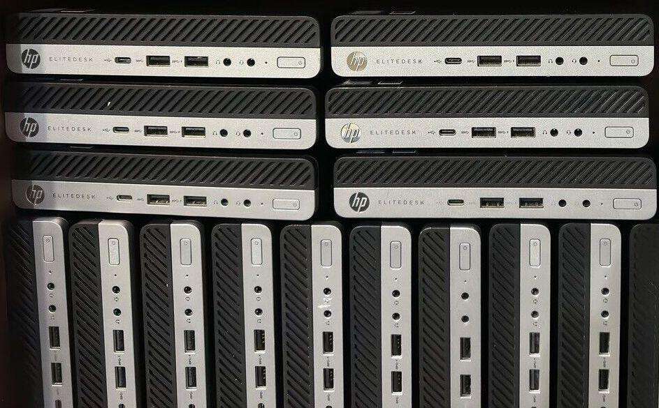 HP EliteDesk 800 G4 Mini PC | Core i5 8500T 8th Gen | 16GB RAM | 512GB SSD - - Win 11 Compatible