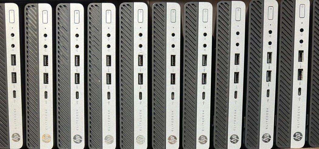 HP EliteDesk 800 G4 Desktop Tiny PC | Core i5 8500T 8th Gen Barebone PC [no HDD & no RAM]