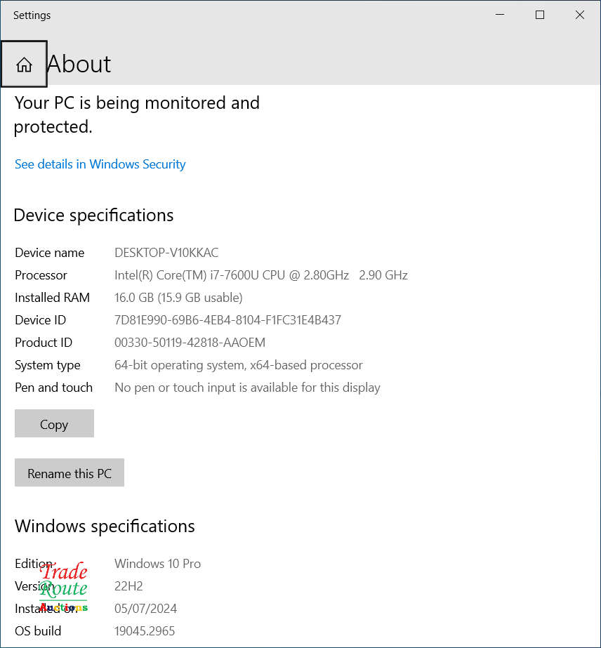 HP EliteBook 850 G4 LAPTOP | SUPER FAST | CORE i7 2.9 GHz | 16GB RAM | 256GB SSD | WIN 10 PRO