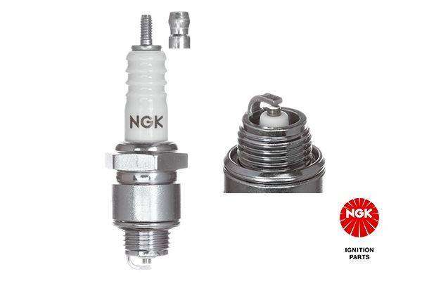 NGK B4 Nickel Spark Plugs (Pack of 4)