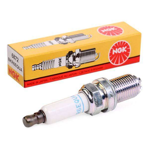 NGK BKR6EQUA Nickel Spark Plugs (Pack of 4)