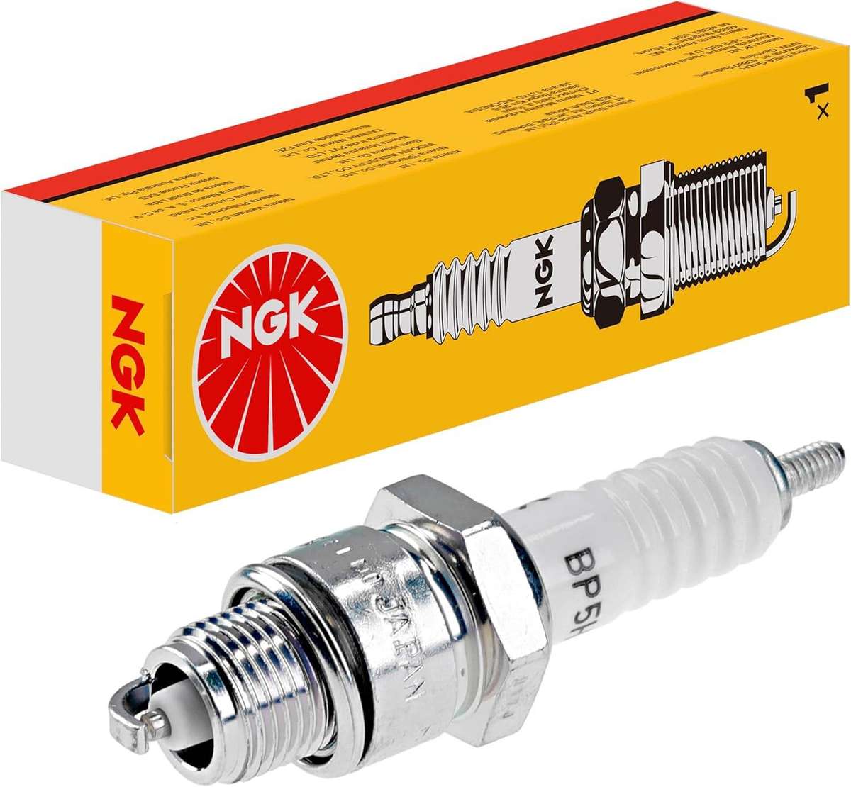NGK BP5HS Nickel Spark Plugs (Pack of 4)
