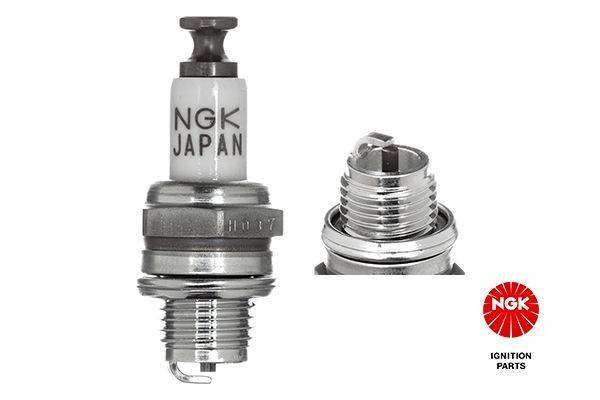 NGK CM-6 Nickel Spark Plugs (Pack of 4)