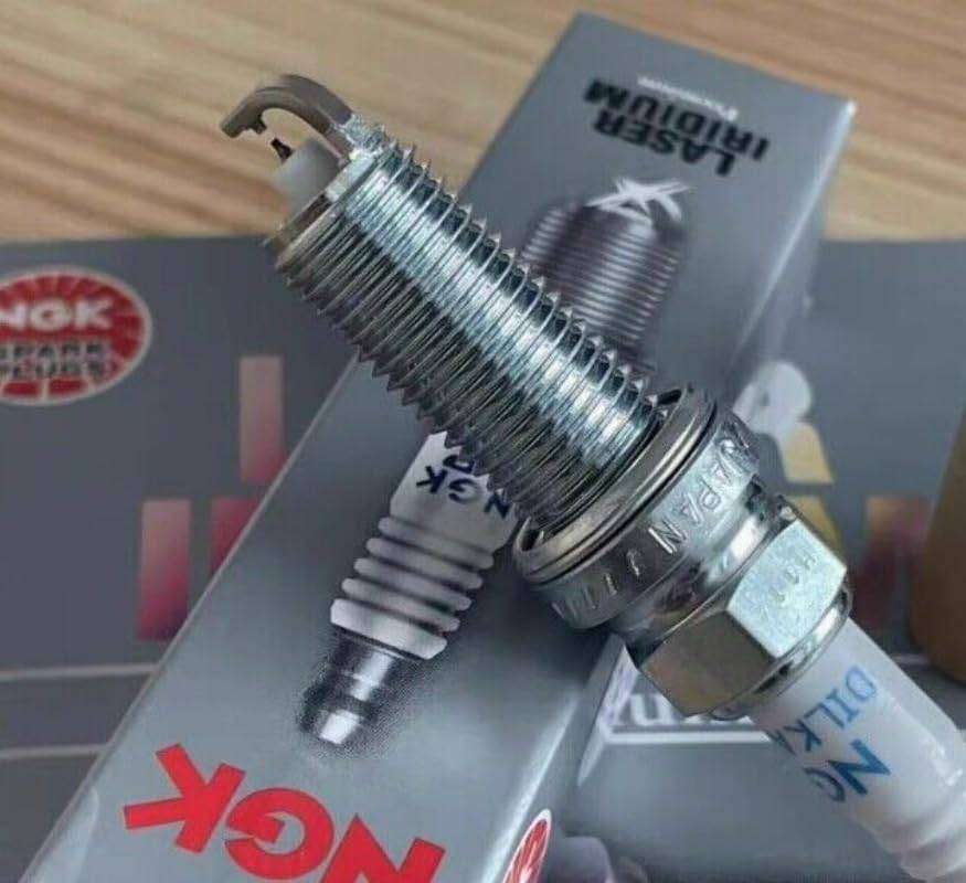 NGK DILKAR7B8 Iridium Spark Plugs (Pack of 4)