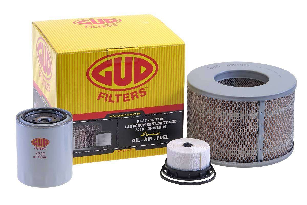 GUD Filter Kit FK27 LANDCRUISER 70, 76, 78, 79 (2007 - 2018)