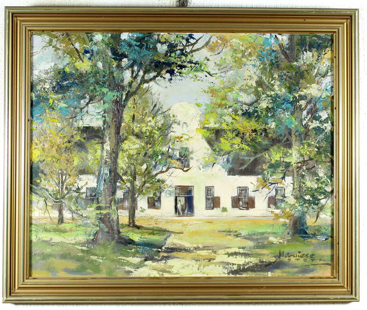 Marliese Steyn - Homestead with Cape Dutch house