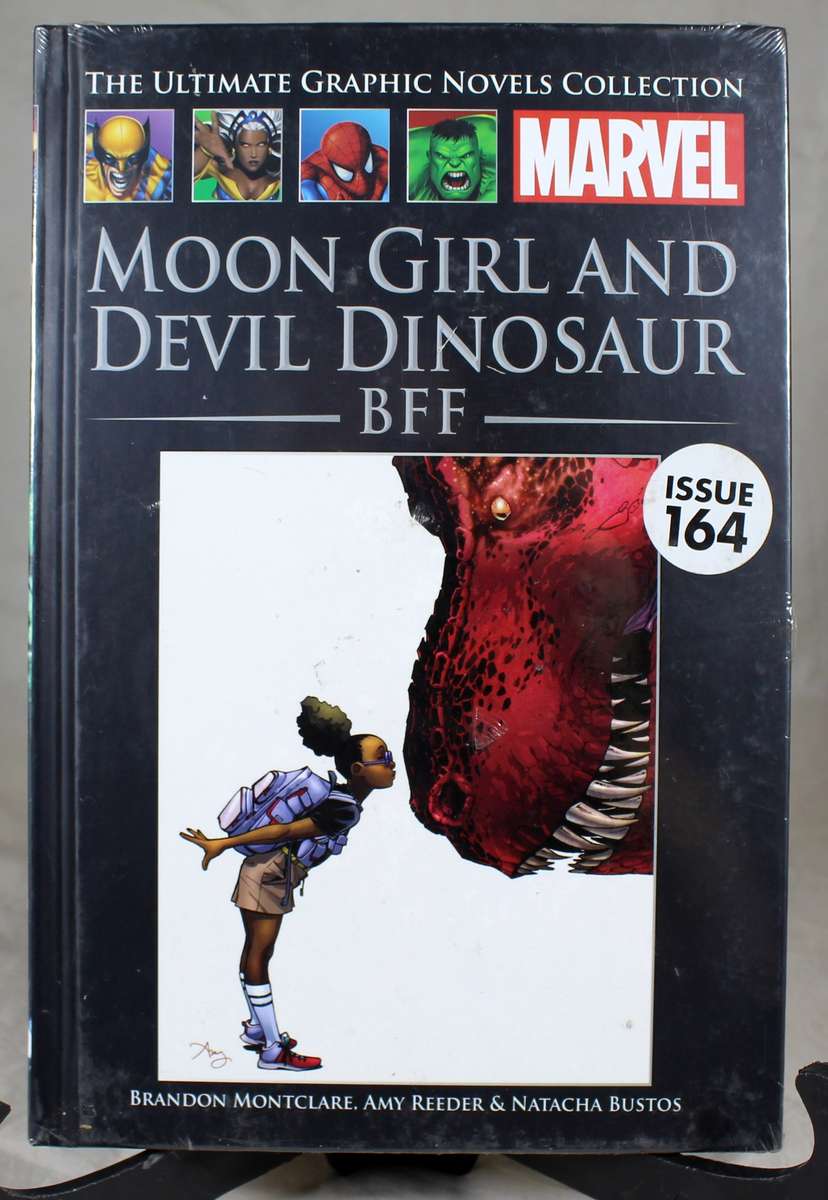 The Marvel ultimate graphic novels - moon girl and devil dinosaur