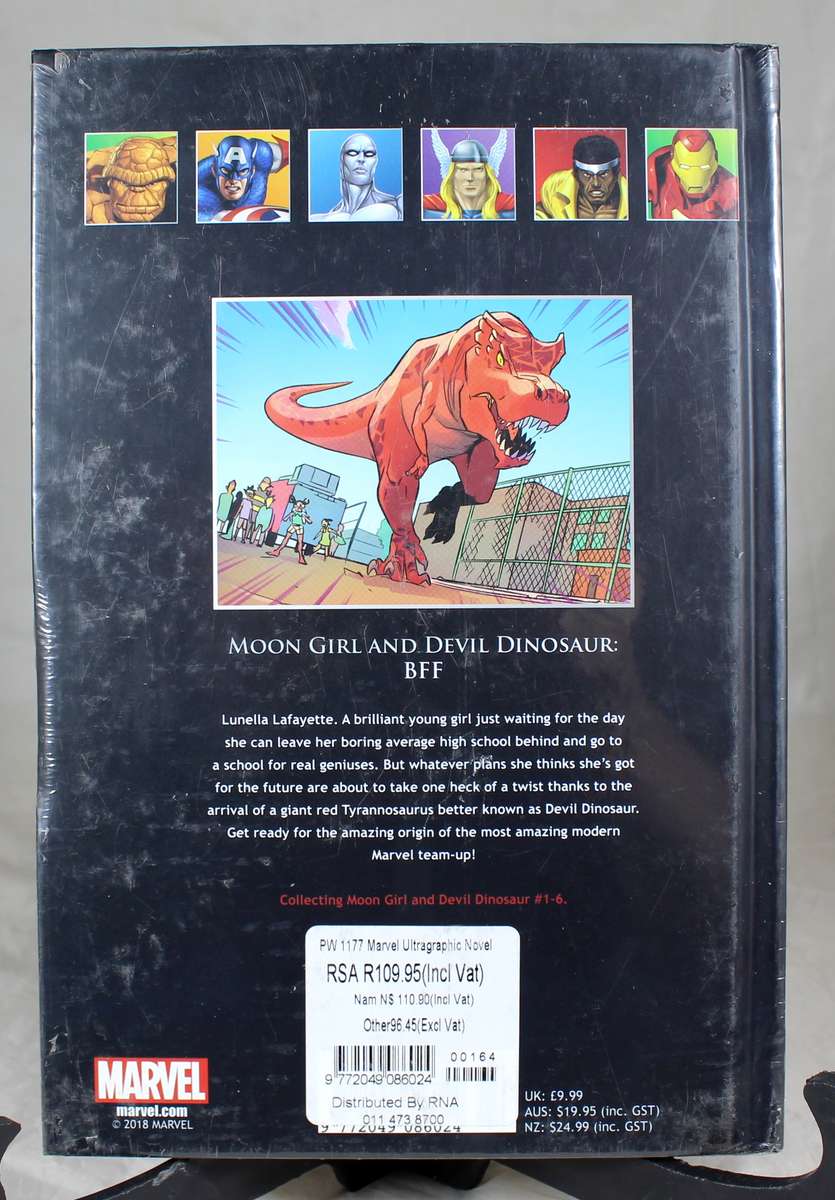 The Marvel ultimate graphic novels - moon girl and devil dinosaur