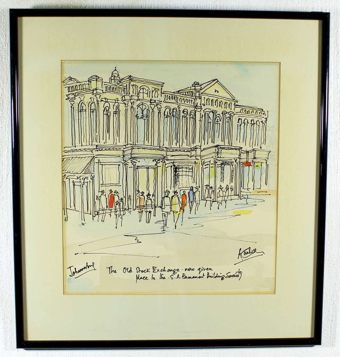 Arthur Cantrell - Johannesburg Old Stock Exchange