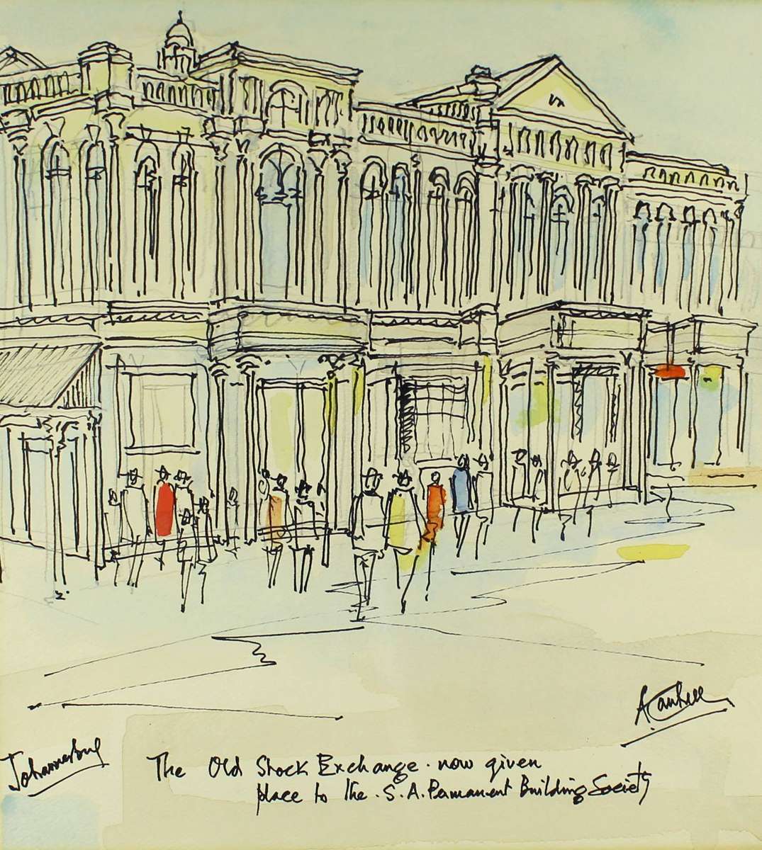 Arthur Cantrell - Johannesburg Old Stock Exchange