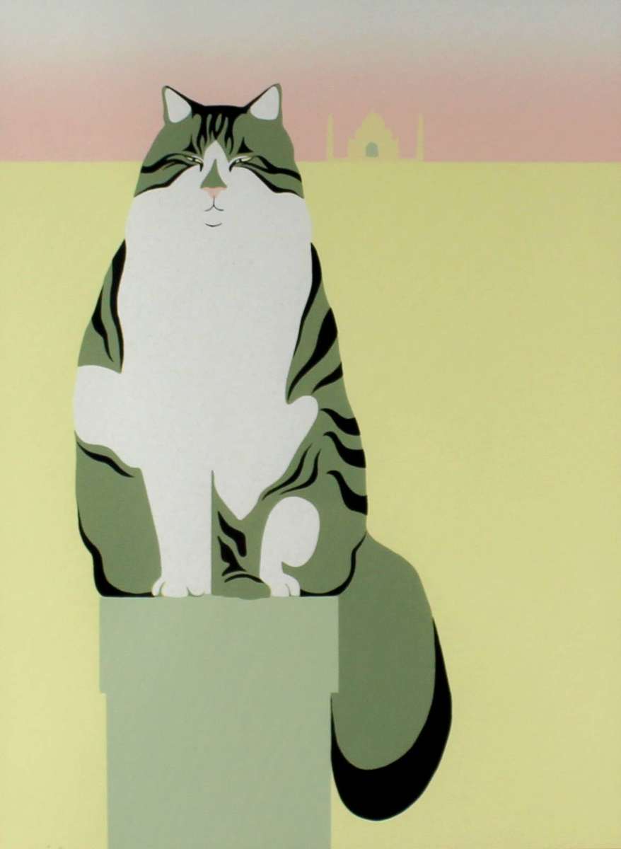 Joan Freestone - The cat
