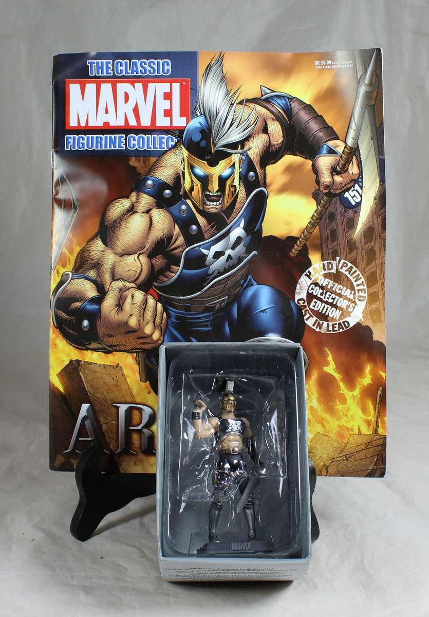 Marvel Classic - lead, hand painted figurine and book - Ares #151
