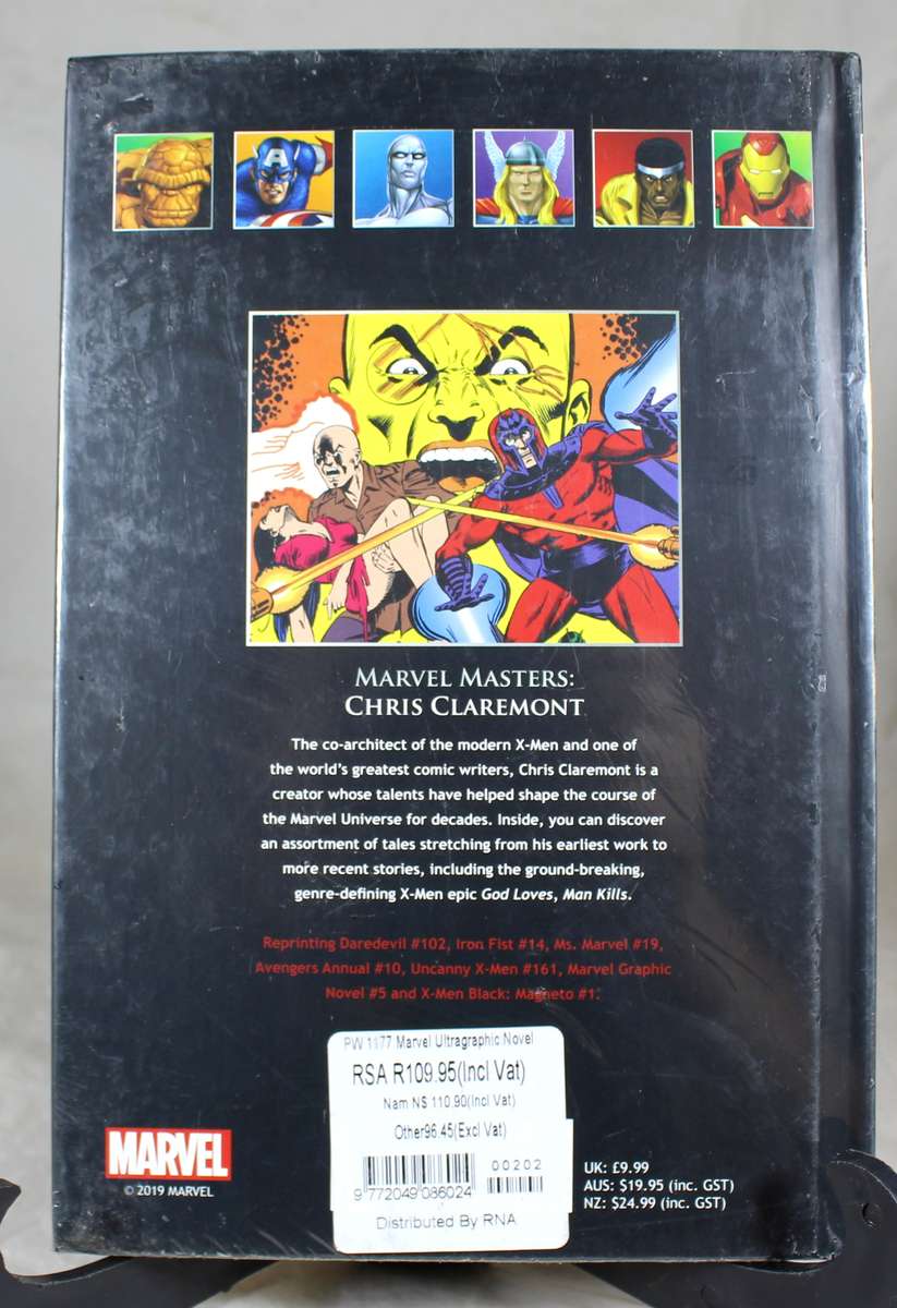 The Marvel ultimate graphic novels - marvel masters Chris Claremont