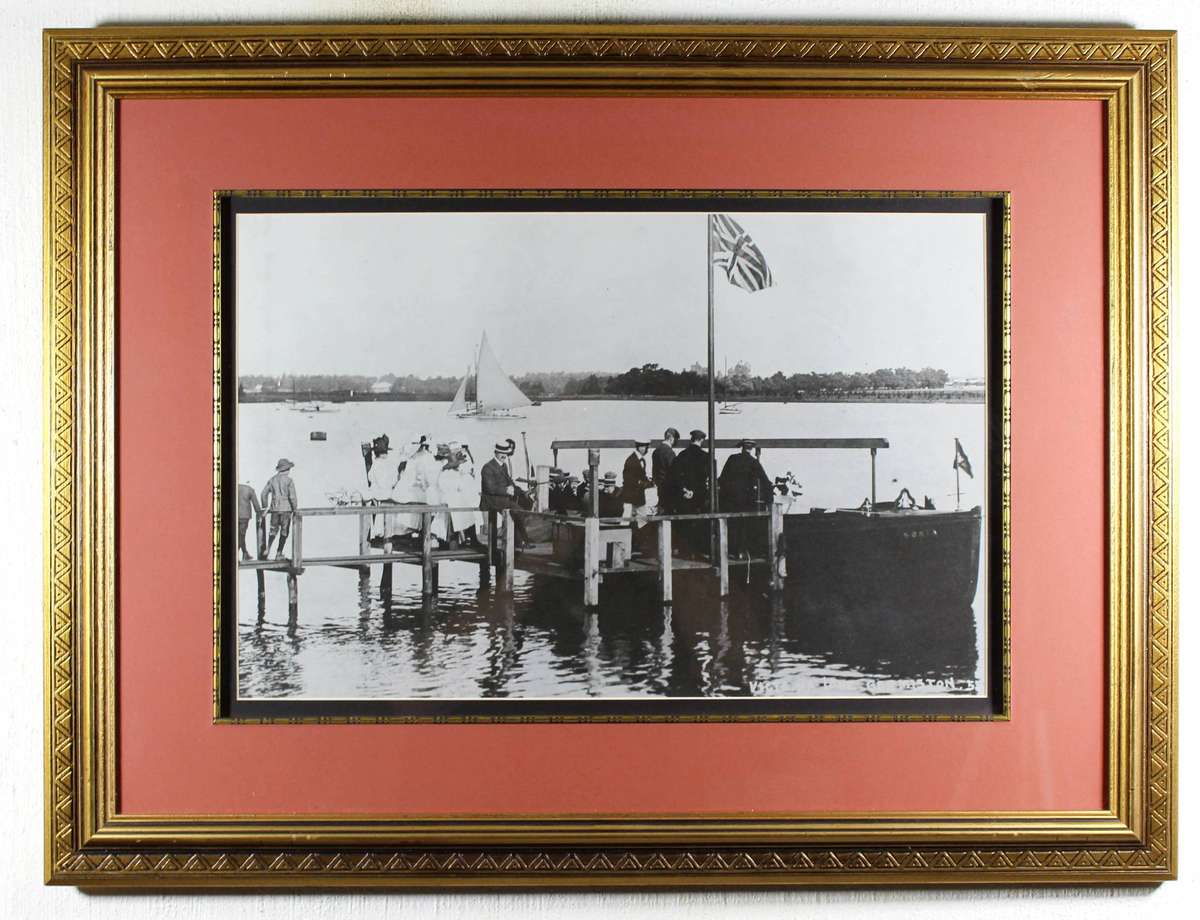 Vintage print Victoria Lake, Germiston