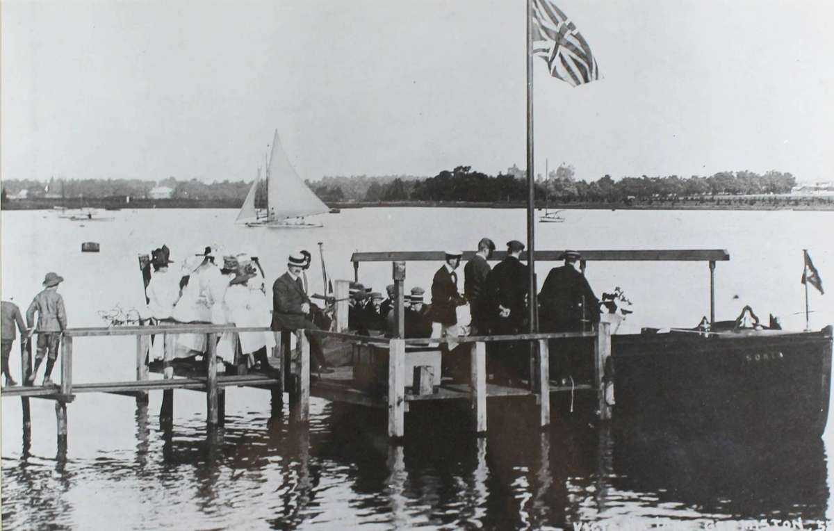 Vintage print Victoria Lake, Germiston