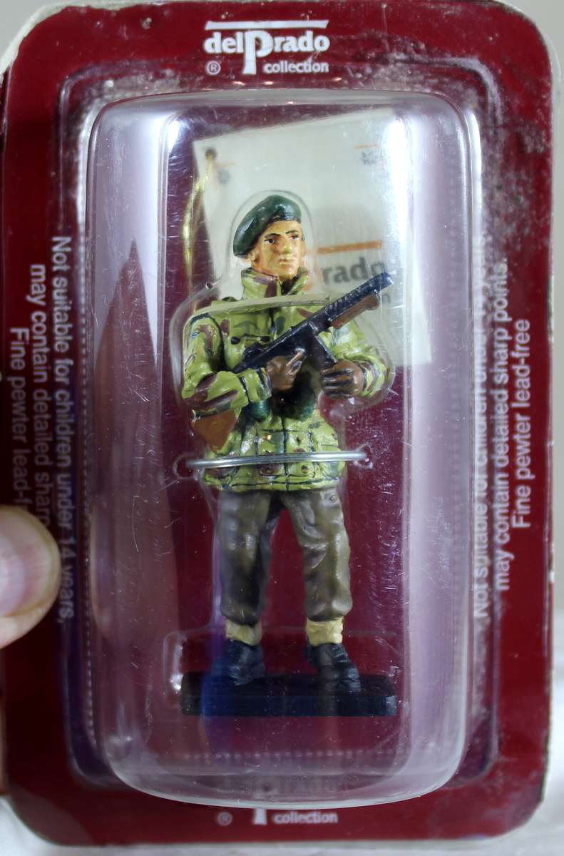 del Prado lead soldier - Sergeant army Commandos UK 1944