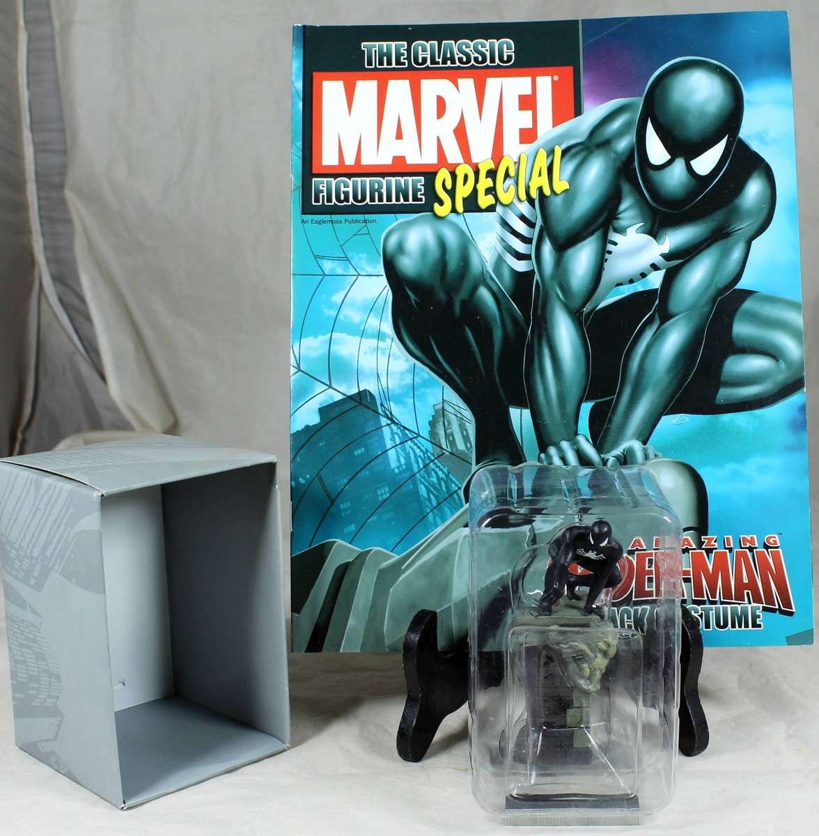 The Classic Marvel Figurine Collection - Special Edition - Black Costume Spider Man