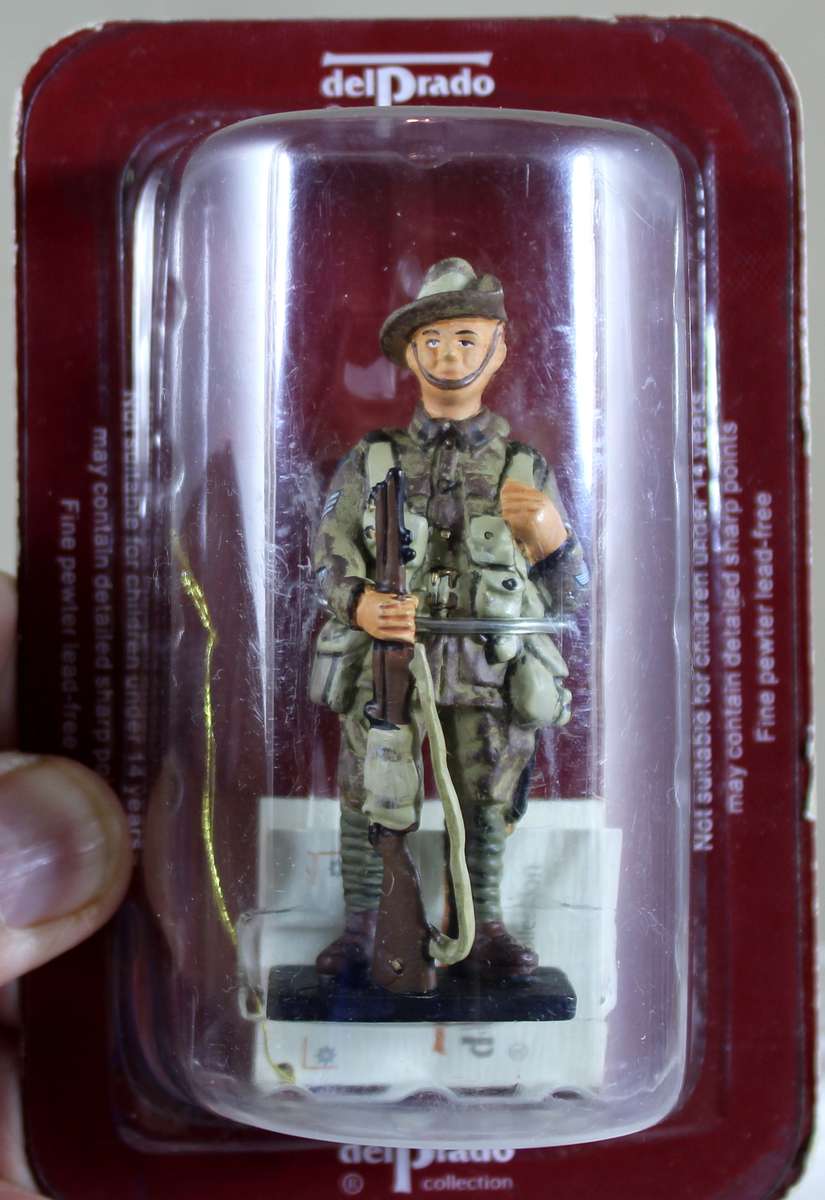 del Prado lead soldier - Sergeant A.I.F. Australia 1918
