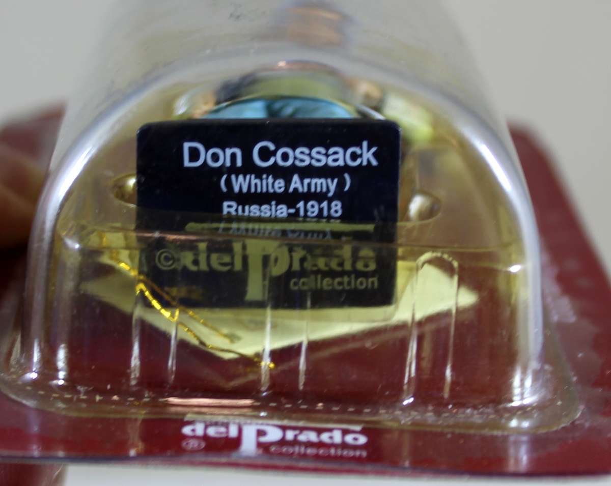 del Prado lead soldier - Don Cossack Russia 1918