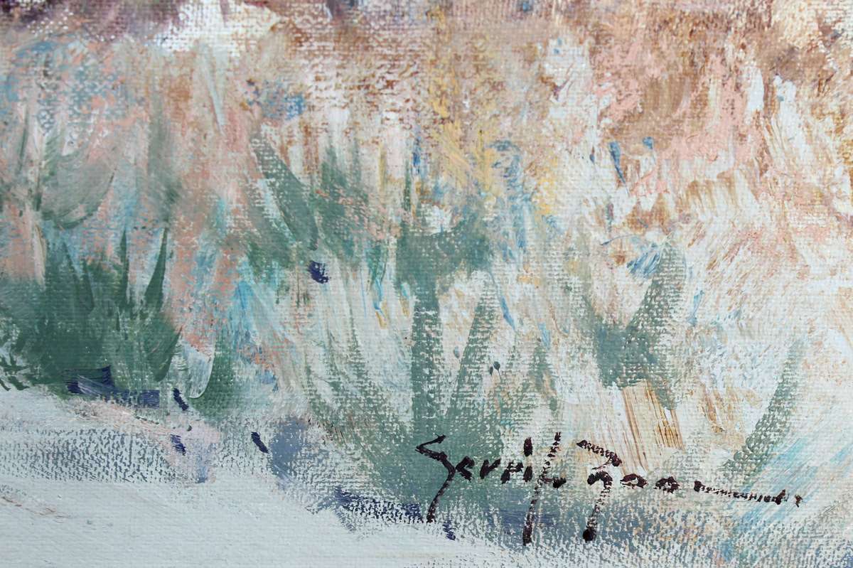 Gerrit Roon - Homestead with dirt road