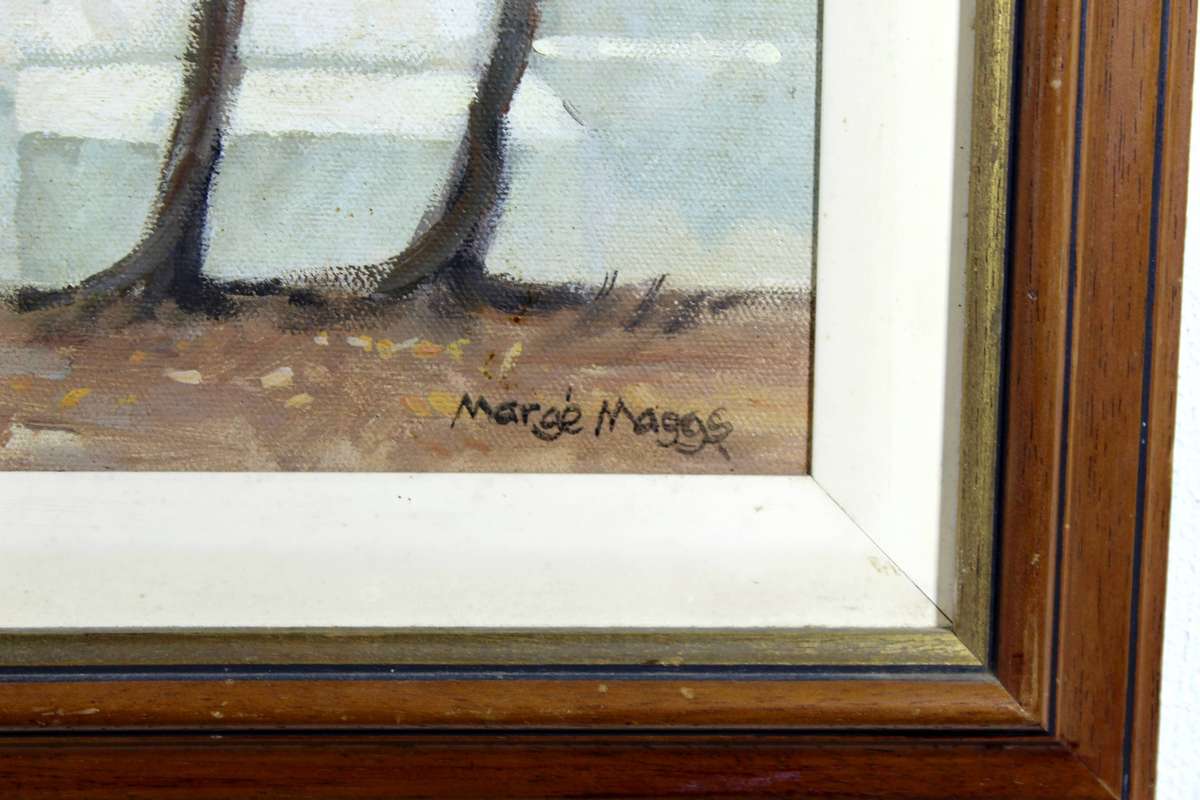 Marge Maggs - Sitting on the porch