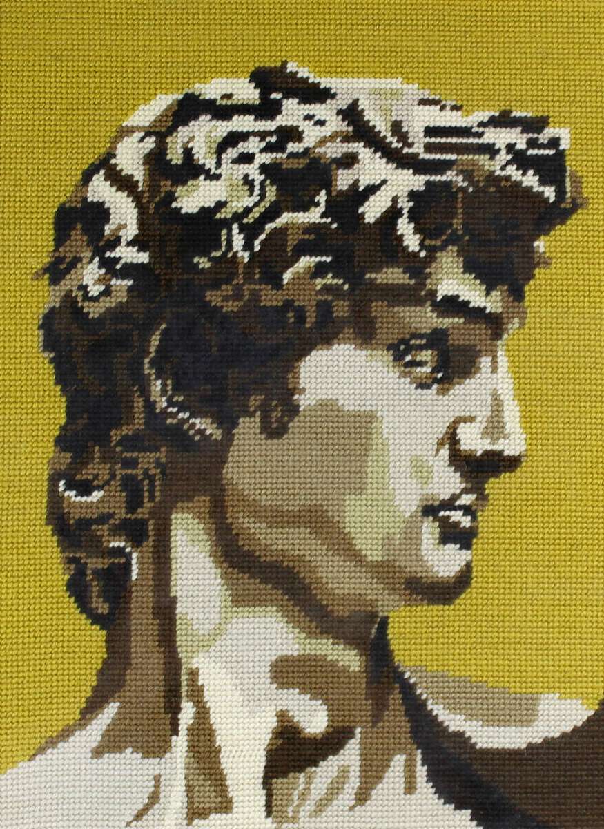 Michelangelo's David tapestry