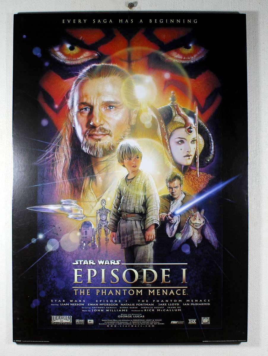 Star Wars - Episode 1 - The Phantom Menace movie poster