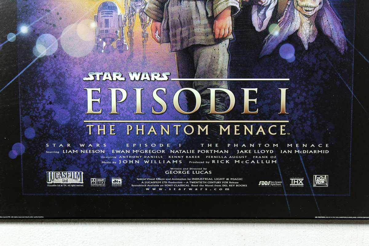 Star Wars - Episode 1 - The Phantom Menace movie poster