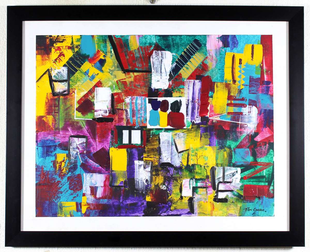 Tim Cooke - Abstract oil